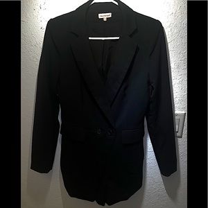 Black blazer dress